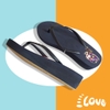 Dép Lào Feetlove 3 cm xanh đen hình con sư tử