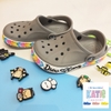 Dép cá sấu Crocs cho bé DREW màu xám