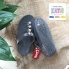 Dép kiểu nữ Feetlove cao cấp cao 3 cm - Dép kẹp chuỗi hạt xám