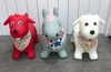 Thú nhún bơm hơi cho bé hình cún con màu trắng CAYABE Toys House PA1012