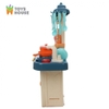 Đồ chơi nhà bếp cho bé học nấu nướng CAYABE Toyshouse màu hồng cam TH-889-170 (size lớn cao 63 cm)