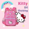 Ba lô mầm non cho bé mèo Kitty hồng mã 801