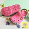 Dép cá sấu Crocs trẻ em Lego Kids màu hồng