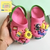 Dép cá sấu Crocs trẻ em Lego Kids màu hồng