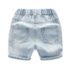 Quần short Jean bé trai Puppy màu xanh nhạt