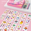 Bộ sticker hình xăm hoạt hình dán cho trẻ em Sweet World chính hãng