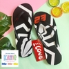 Dép Lào Feetlove 1 cm đen hình con kiến