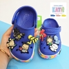 Dép cá sấu Crocs trẻ em DREW màu xanh dương