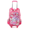 Ba lô kéo trẻ em hình mèo Hello Kitty màu hồng mã 861