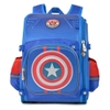 Ba lô chống gù trẻ em Captain America xanh dương mã 849