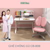 Ghế học sinh chống gù, chống cận cho trẻ em màu hồng CB-808