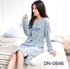 Đầm ngủ cho nữ hình VDV bơi lội màu xám xanh