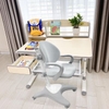 Bàn học chống gù chống cận CAYABE Luxury màu xám cho bé (dài 110 cm)