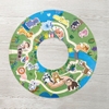 Bộ xếp hình Pinwheel 3D chủ đề Vườn bách thú