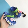 Dép cá sấu Crocs trẻ em chuột Mickey màu xanh dương