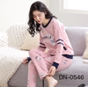 Set đồ mặc nhà cho nữ hình thỏ màu hồng