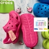 Giày sandal Crocs Swiftwater cho bé màu Hồng Đậm