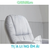 Ghế lắc thư giãn cho mẹ bầu và người lớn FINLEY 3 chức năng cực êm có chỉnh độ ngả lưng, có khóa GL003 - Khung trắng nệm xám (58B)