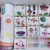 Bộ sticker hình xăm hoạt hình dán cho trẻ em Jungle adventure chính hãng