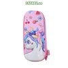 Hộp đựng bút EVA in hoạt hình 3D nổi ngựa Pony/ Unicorn màu hồng
