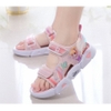Giày sandal bé gái công chúa hồng nhạt có cánh
