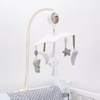 Bộ treo nôi cũi gấu Teddy Bear có dây cót phát nhạc dịu êm ru bé ngủ ngon