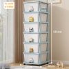 Tủ nhựa dùng để đựng quần áo và đồ dùng. Mã hàng FL-0193-F-GẤU XANH