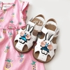 Giày Sandal bé gái thỏ Cony màu trắng