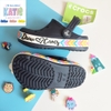 Dép cá sấu Crocs cho bé DREW màu xanh đen