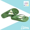 Dép Lào Feetlove 3 cm xanh lá hình con dơi
