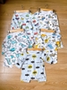 Đồ bộ bé trai tay lửng quần dài thun cotton hình máy súc