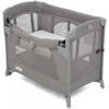 Giường cũi (nôi vải) em bé hạ thành Joie Kubbie Sleep Foggy Gray