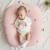 Gối chống trào ngược Rototo Bebe Hàn Quốc cho bé – Vỏ Ripple Cherry Hồng