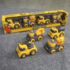 Set 4 xe ô tô mô hình xây dựng đồ chơi CAYABE 709C