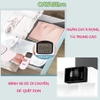 Tủ nhựa cho bé 5 tầng CAYABE (Size lớn 70cm) gấu xám nghe nhạc treo quần áo, đựng đồ chơi, đồ dùng cho gia đình