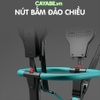 Xe đẩy em bé du lịch gấp gọn đảo chiều Kinlee (bản nâng cấp có mái che và đệm ngồi êm ái) màu đen - xanh lá - đỏ
