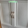 Tủ nhựa 5 tầng cho bé và gia đình CAYABE vân gỗ Hàn Quốc treo quần áo, đựng đồ dùng cao cấp màu kem beige