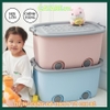 Thùng đựng đồ chơi, quần áo hình xe ô tô CAYABE cho bé có bánh xe (size lớn L 58 x 39 x 31 cm)