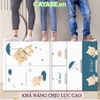 Tủ nhựa cho bé 5 - 6 - 7 tầng CAYABE gấu Hello hồng treo quần áo, đựng đồ chơi, đồ dùng cho gia đình - Size lớn ngang 70 cm