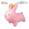 Thú nhún bơm hơi cho bé hình thỏ hồng dễ thương CAYABE PA2205