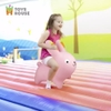 Thú nhún bơm hơi cho bé hình thỏ hồng dễ thương CAYABE PA2205