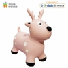 Thú nhún bơm hơi cho bé hình tuần lộc CAYABE Toys House màu hồng PA14184
