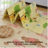 Thảm gấp gọn XPE CAYABE 2 mặt an toàn cho bé - Thế giới động vật (180x200x1 cm)