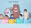 Tã bỉm quần nội địa Hàn Quốc Keep Friends Enblanc bé trai size XXL (từ 17 kg trở lên) - 18 miếng/ bịch