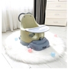 Ghế ăn dặm đa năng có bánh xe Cayabe Pier cho bé màu xanh lá