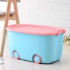 Thùng đựng đồ chơi, quần áo hình xe ô tô CAYABE cho bé có bánh xe (size lớn L 58 x 39 x 31 cm)