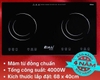 Bếp từ đôi Romal RI22C (Tặng công lắp miễn phí nội thành Hà Nội với vị trí cơ bản đã khoét đá + Giao hàng miễn phí nội thành Hà Nội)