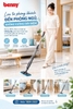 Máy lau nhà Thông Minh BEM-2502, NHẸ SẠCH ÊM RU