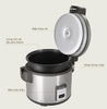 Nồi cơm công nghiệp Cuckoo 6.3 lít CR-3555