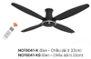 Quạt trần Nanoco 4 cánh NCF6041- có điều khiển từ xa